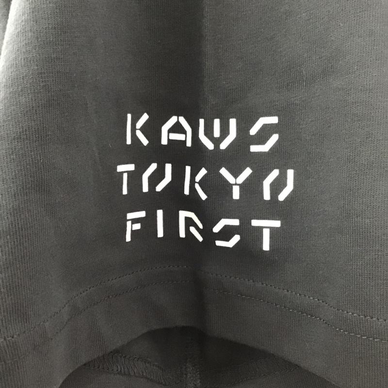 ユニクロ UNIQLO Tシャツ 半袖 341-446311 Tシャツ プリントTシャツ クルーネックカットソー 半袖カットソー XXL プリント 黒 / ブラック / メンズ USED 古着 中古 10104372