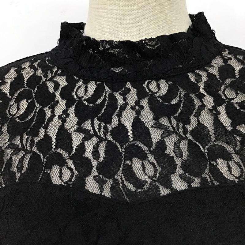 マウジー MOUSSY カットソー 長袖 010ASM80-0610 FREE  黒 / ブラック /  レディース USED 古着 中古 10104375