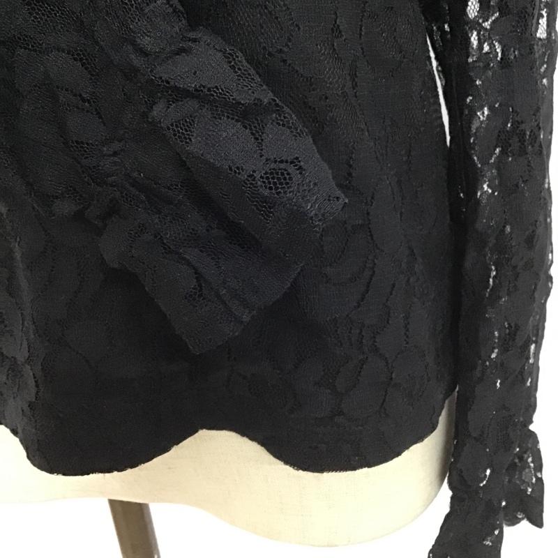 マウジー MOUSSY カットソー 長袖 010ASM80-0610 FREE  黒 / ブラック /  レディース USED 古着 中古 10104375