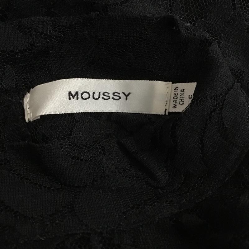 マウジー MOUSSY カットソー 長袖 010ASM80-0610 FREE  黒 / ブラック /  レディース USED 古着 中古 10104375