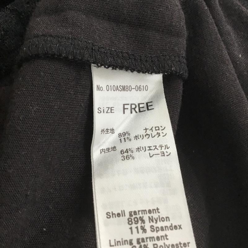 マウジー MOUSSY カットソー 長袖 010ASM80-0610 FREE  黒 / ブラック /  レディース USED 古着 中古 10104375