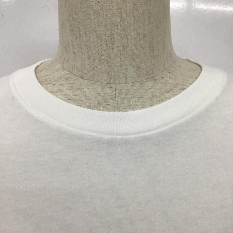ユニクロ UNIQLO Tシャツ 半袖 341-446312 半袖カットソー 半袖Tシャツ プリントカットソー XXL プリント 白 / ホワイト / メンズ USED 古着 中古 10104376