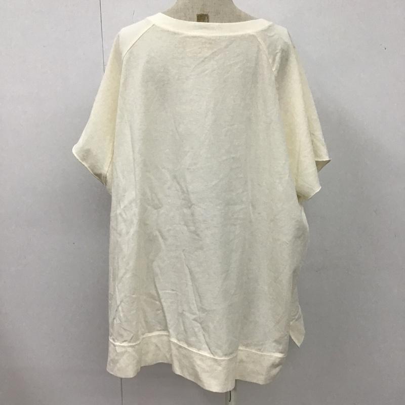 サマンサモスモス Samansa Mos2 カットソー 半袖 ムーミン FREE プリント アイボリー / アイボリー /  レディース USED 古着 中古 10104377