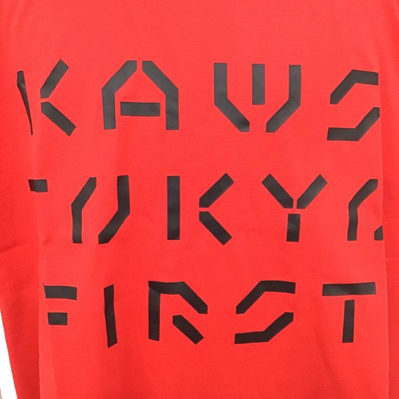 ユニクロ UNIQLO Tシャツ 半袖 341-446671 UNIQLO×KAWS UT グラフィックTシャツ 半袖カットソー プリントTシャツ XXL プリント 赤 / レッド / メンズ USED 古着 中古 10104379