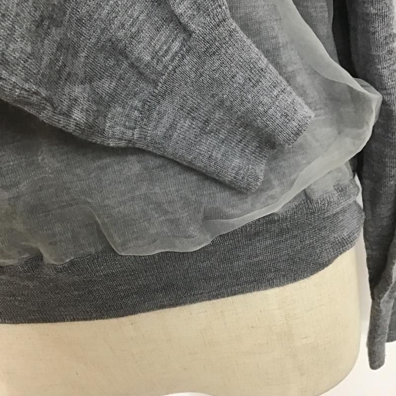 ロペ ROPE' カットソー 長袖 M 無地 灰 / グレー /  レディース USED 古着 中古 10104390