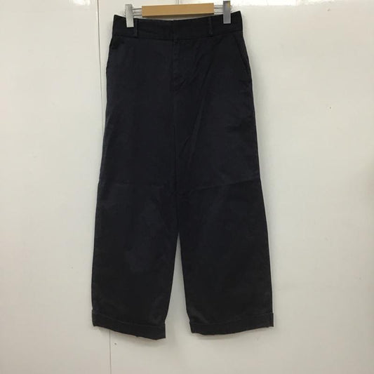 オペークドットクリップ OPAQUE.CLIP パンツ スラックス L 無地 紺 / ネイビー /  レディース USED 古着 中古 10104405