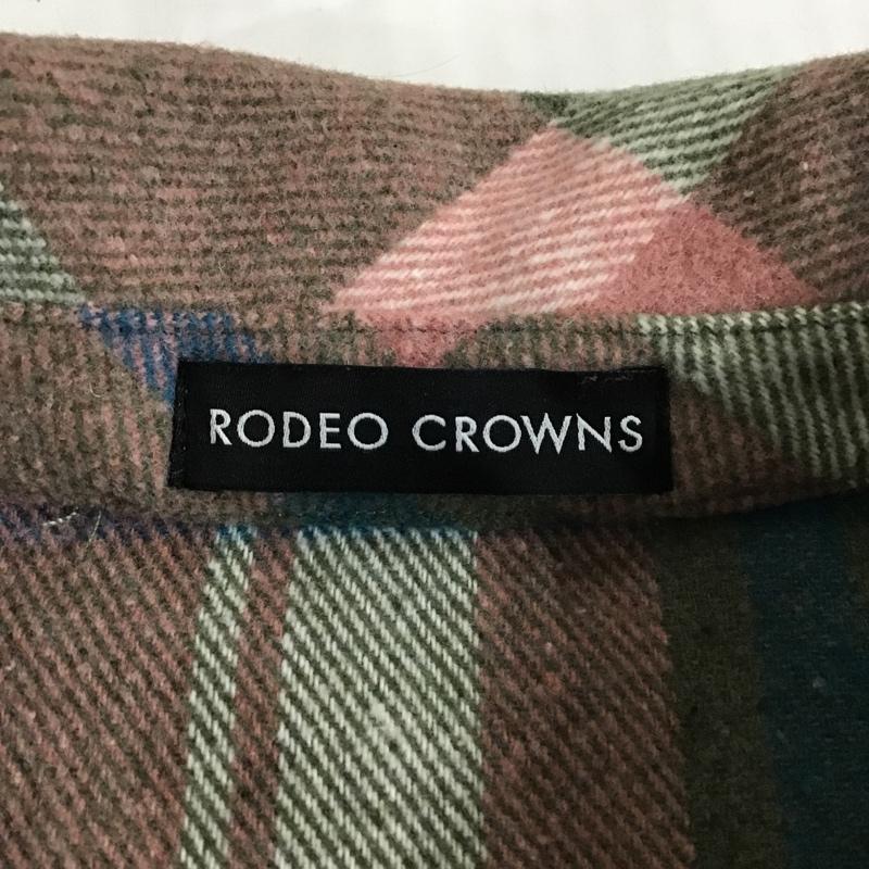 ロデオクラウンズ Rodeo Crowns ジャケット、上着 ジャケット、ブレザー 420CAH30-1470 チェックCPOシャツジャケット カラーシャツジャケット アウター FREE チェック マルチカラー / マルチカラー / レディース USED 古着 中古 10104417