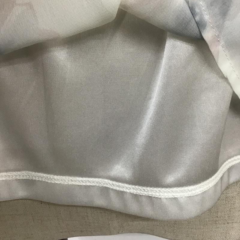 ミッシュマッシュ MISCH MASCH カットソー 長袖 長袖カットソー クルーネックカットソー ロングスリーブカットソー プリント M プリント 白 / ホワイト /  レディース USED 古着 中古 10104420