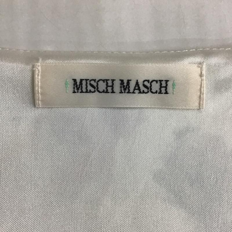 ミッシュマッシュ MISCH MASCH カットソー 長袖 長袖カットソー クルーネックカットソー ロングスリーブカットソー プリント M プリント 白 / ホワイト /  レディース USED 古着 中古 10104420