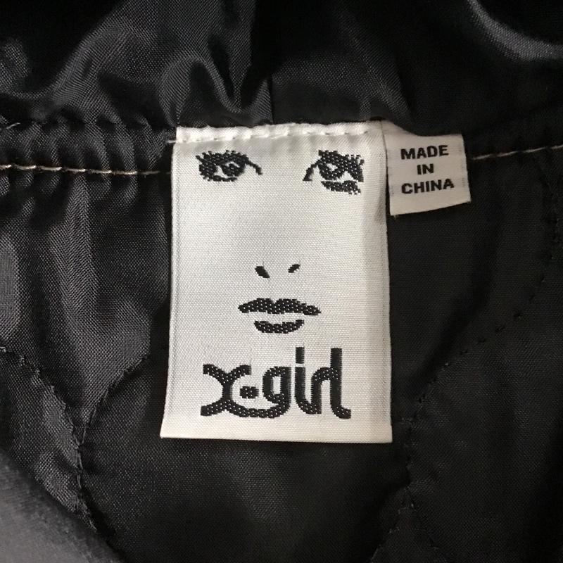 エックスガール X-girl ジャケット、上着 ジャンパー、ブルゾン 105214021002 FAUXFURMONSTERPARKA ジップアップジャケット アウター S ヒョウ柄・レオパード柄 茶 / ブラウン / レディース USED 古着 中古 10104424