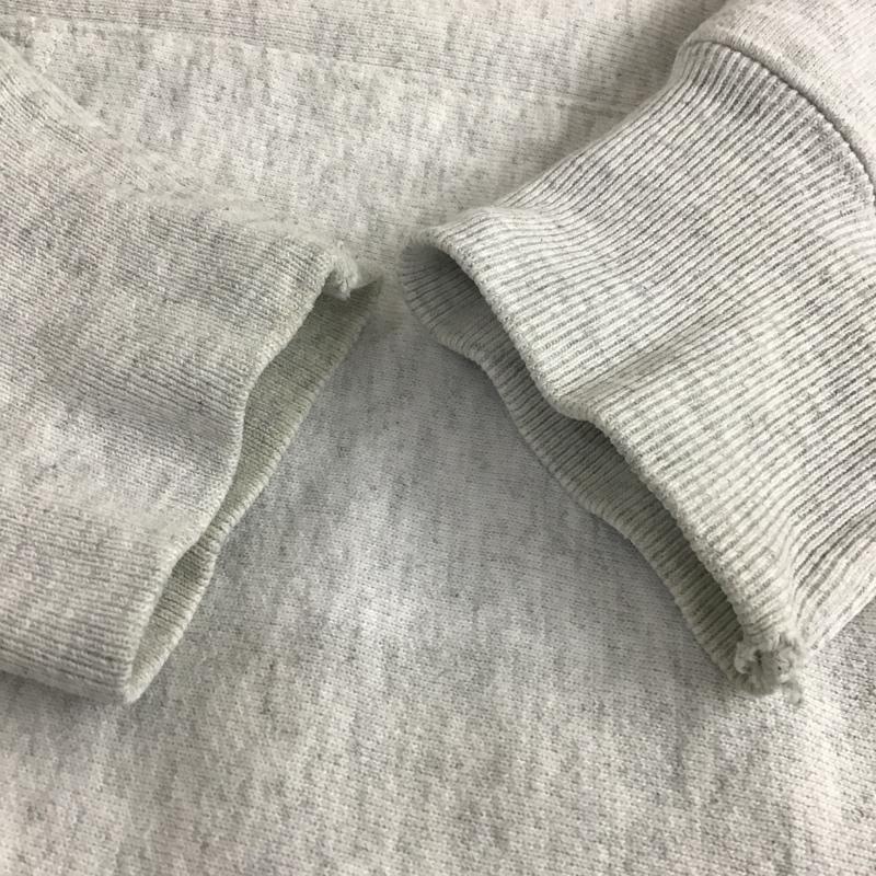 チャンピオン Champion パーカー 長袖 長袖スウェット 長袖トレーナー パーカー プリントトレーナー XXL プリント 灰 / グレー / メンズ USED 古着 中古 10104434