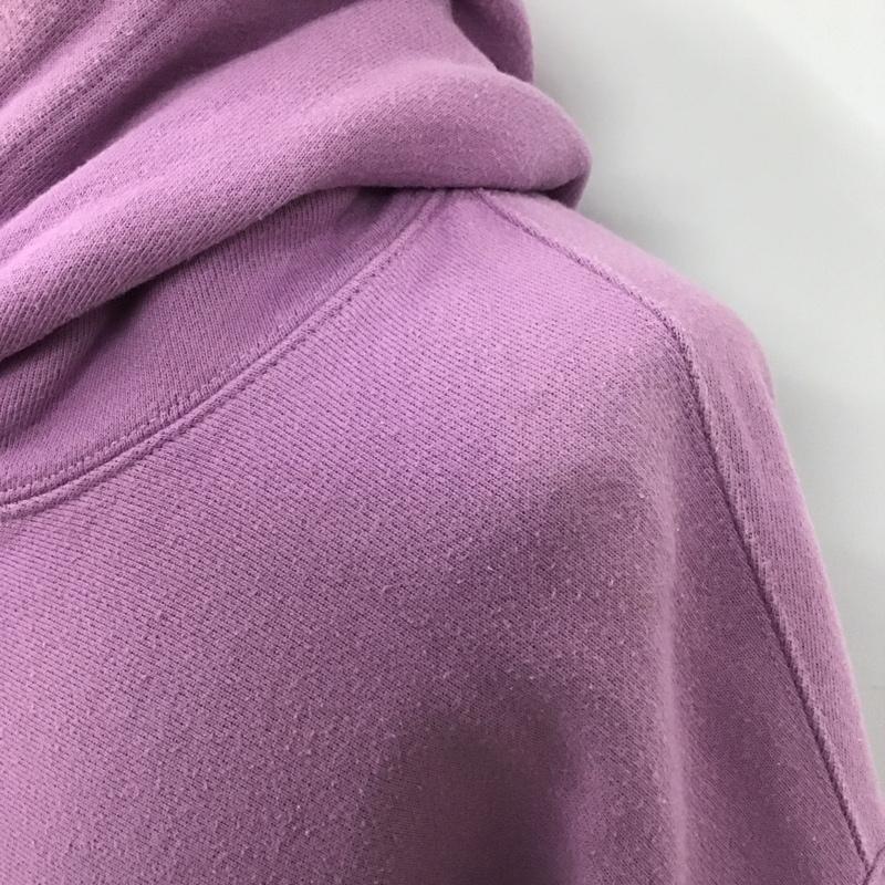 チャンピオン Champion パーカー 長袖 長袖パーカー スウェット プルオーバー 裏起毛 古着 XXL ロゴ、文字 紫 / パープル / メンズ USED 古着 中古 10104435