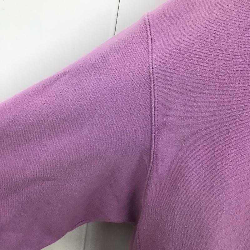 チャンピオン Champion パーカー 長袖 長袖パーカー スウェット プルオーバー 裏起毛 古着 XXL ロゴ、文字 紫 / パープル / メンズ USED 古着 中古 10104435