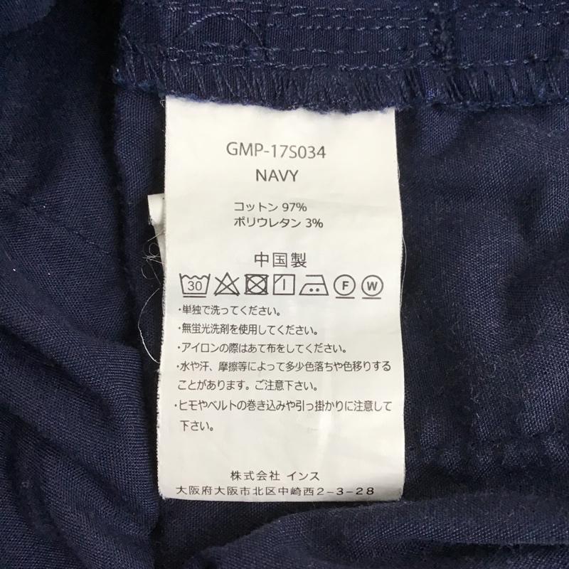 グラミチ GRAMICCI パンツ ワークパンツ、ペインターパンツ GMP-17S034 クロップドパンツ カジュアルパンツ スリムパンツ S 無地 紺 / ネイビー / メンズ USED 古着 中古 10104438