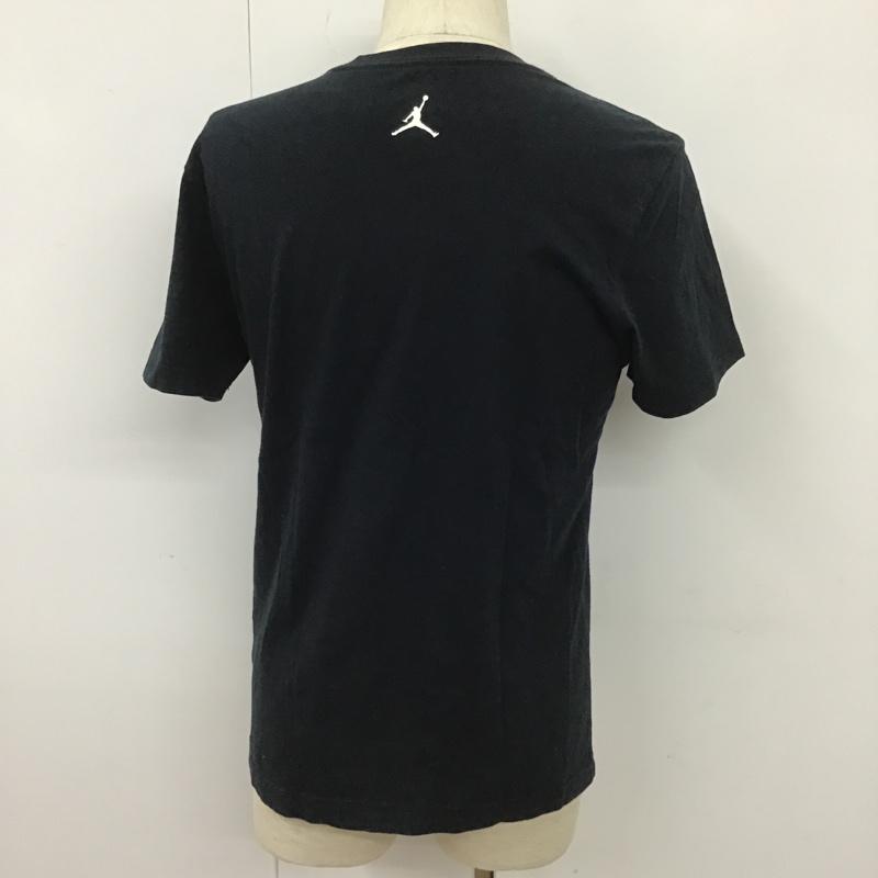 エアジョーダン AIR JORDAN Tシャツ 半袖 半袖カットソー プリントTシャツ クルーネックカットソー M プリント 黒 / ブラック / メンズ USED 古着 中古 10104440