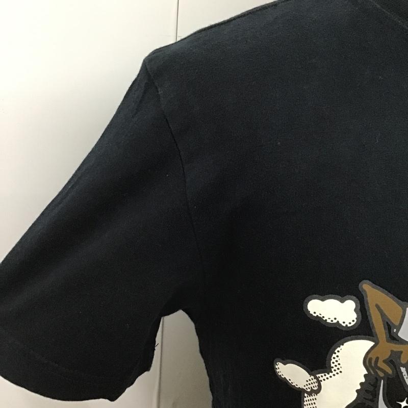 エアジョーダン AIR JORDAN Tシャツ 半袖 半袖カットソー プリントTシャツ クルーネックカットソー M プリント 黒 / ブラック / メンズ USED 古着 中古 10104440