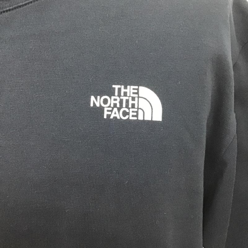 ザノースフェイス THE NORTH FACE Tシャツ 半袖 NT31957 ショートスリーブスクエアロゴTシャツ 半袖カットソー プリントTシャツ L ロゴ、文字 紺 / ネイビー / メンズ USED 古着 中古 10104444