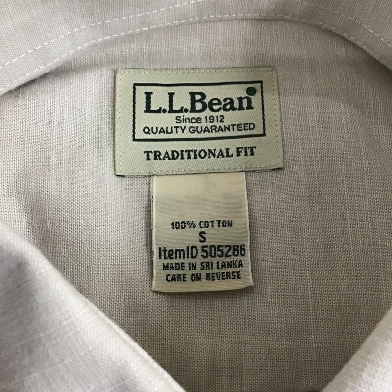 エルエルビーン L.L.Bean シャツ、ブラウス 長袖 長袖シャツ カジュアルシャツ カラーシャツ ボタンダウンジャケット M 無地 ベージュ / ベージュ / メンズ USED 古着 中古 10104447