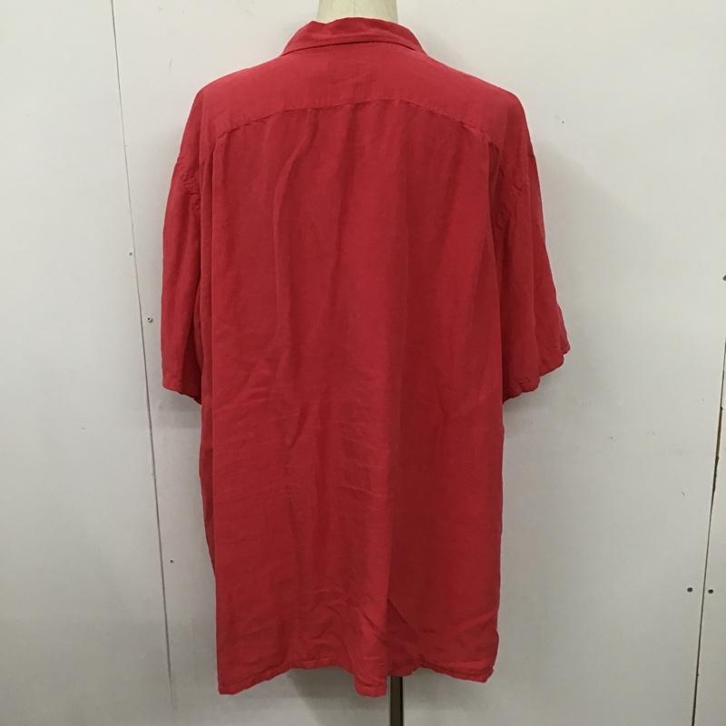 ポロラルフローレン POLO RALPH LAUREN シャツ、ブラウス 半袖 半袖シャツ カラーシャツ 半袖カットソー 無地 桃 / ピンク / メンズ USED 古着 中古 10104448