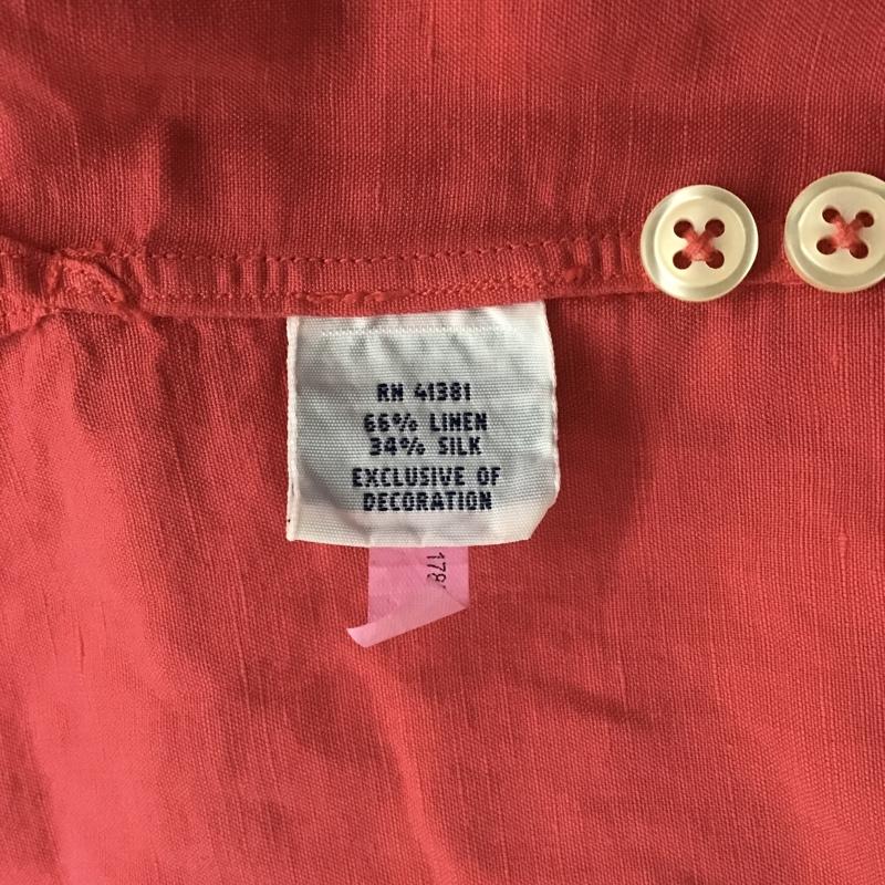 ポロラルフローレン POLO RALPH LAUREN シャツ、ブラウス 半袖 半袖シャツ カラーシャツ 半袖カットソー 無地 桃 / ピンク / メンズ USED 古着 中古 10104448