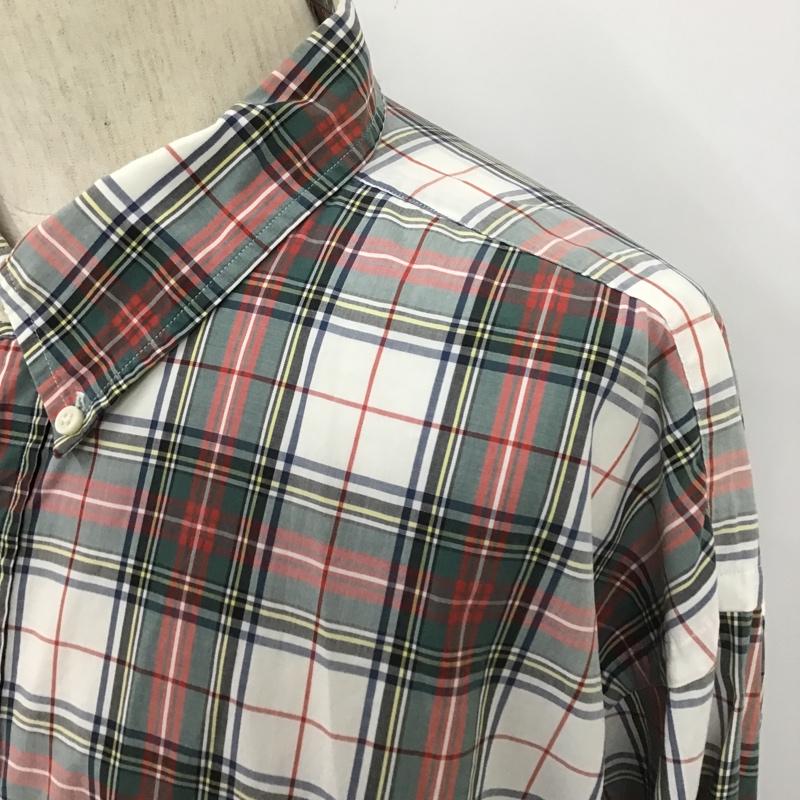 ラルフローレン RALPHLAUREN シャツ、ブラウス 長袖 長袖シャツ カラーシャツ ポケットシャツ 長袖カットソー ボタンダウンシャツ チェック マルチカラー / マルチカラー / メンズ USED 古着 中古 10104449