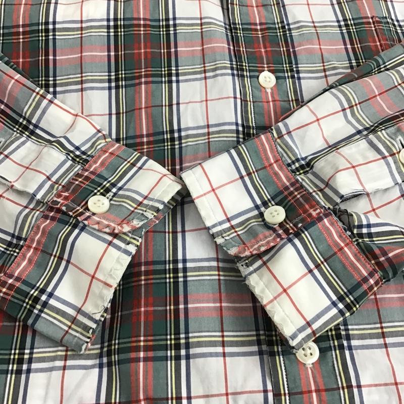 ラルフローレン RALPHLAUREN シャツ、ブラウス 長袖 長袖シャツ カラーシャツ ポケットシャツ 長袖カットソー ボタンダウンシャツ チェック マルチカラー / マルチカラー / メンズ USED 古着 中古 10104449