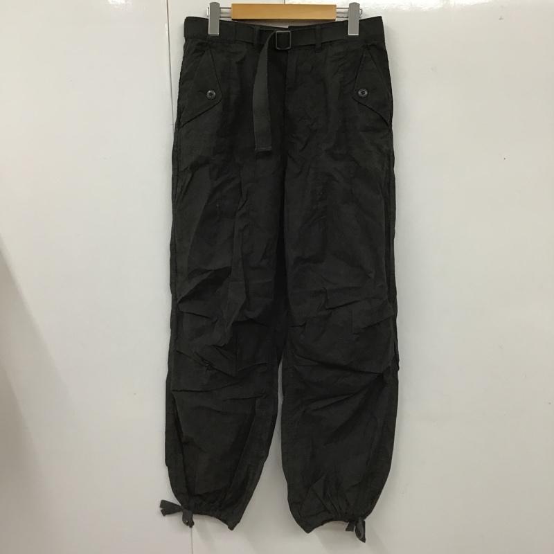 アングリッド Ungrid パンツ ワークパンツ、ペインターパンツ 112230754801 ミリタリーボリュームパンツ FREE 無地 チャコールグレー / チャコールグレー /  レディース USED 古着 中古 10104475