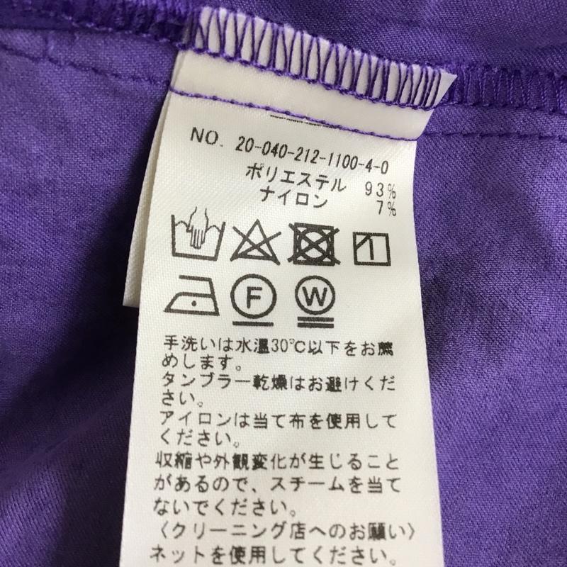 スピック&スパン Spick & Span ワンピース ロングスカート 20-040-212-1100 FREE 無地 紫 / パープル / レディース USED 古着 中古 10104478