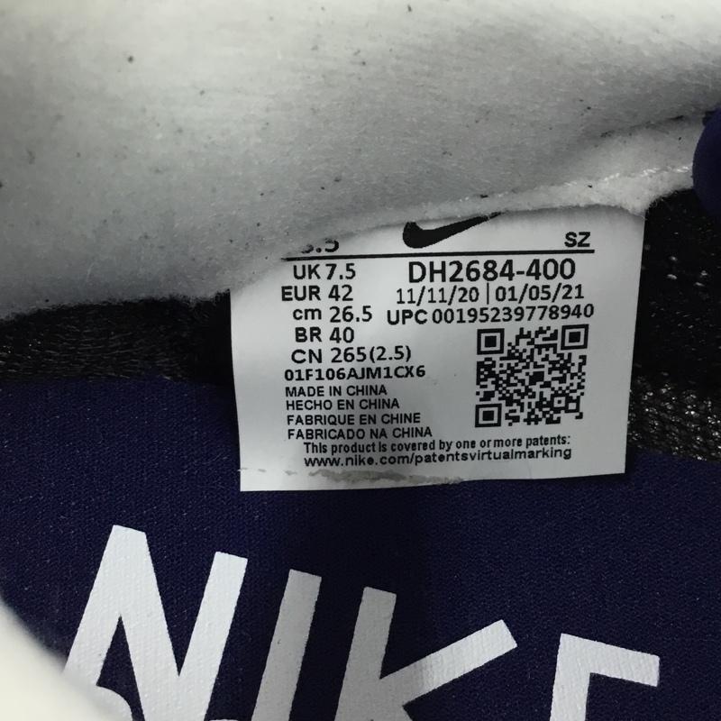 ナイキ NIKE スニーカー スニーカー DH2684 400 LD WAFFLE/SF SACAI FRAGMENT 26.5cm 箱有 26.5cm ロゴ、文字 紺 / ネイビー / X 白 / ホワイト / メンズ USED 古着 中古 10104482