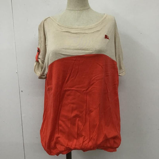 バーバリーブルーレーベル BURBERRY BLUE LABEL カットソー 半袖 38 無地 マルチカラー / マルチカラー /  レディース USED 古着 中古 10104495