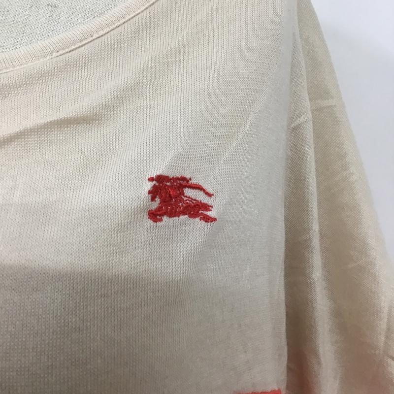 バーバリーブルーレーベル BURBERRY BLUE LABEL カットソー 半袖 38 無地 マルチカラー / マルチカラー /  レディース USED 古着 中古 10104495