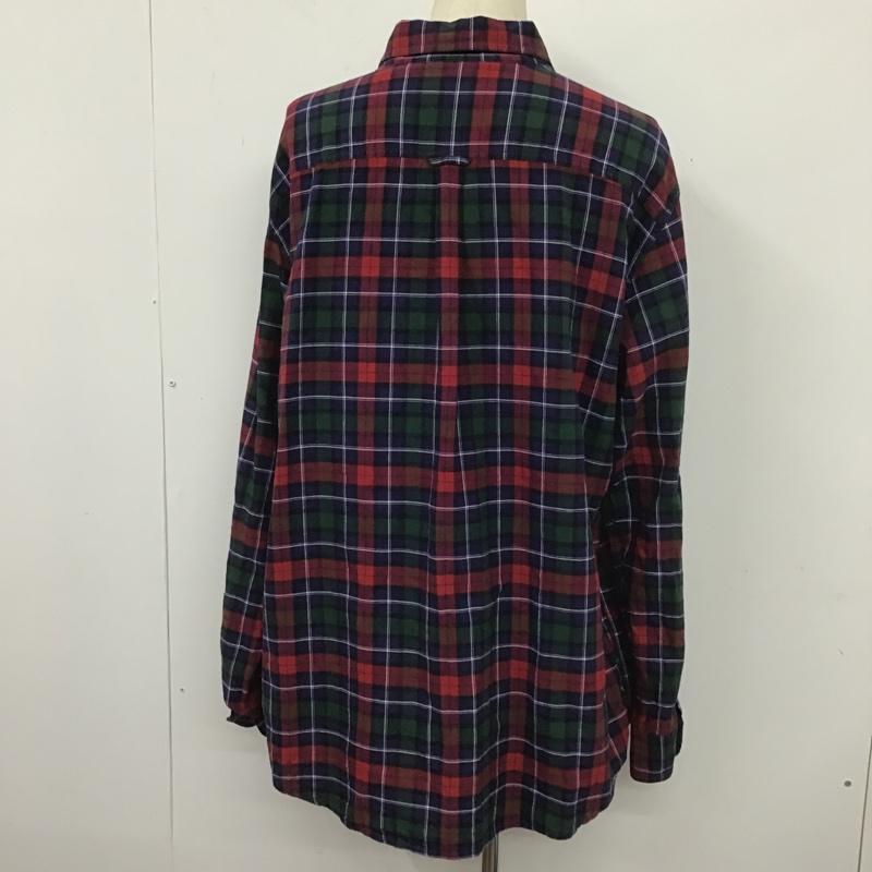 チャップス CHAPS シャツ、ブラウス 長袖 チェックシャツ XXL チェック マルチカラー / マルチカラー / メンズ USED 古着 中古 10104515