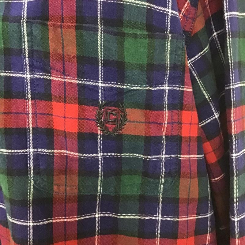 チャップス CHAPS シャツ、ブラウス 長袖 チェックシャツ XXL チェック マルチカラー / マルチカラー / メンズ USED 古着 中古 10104515