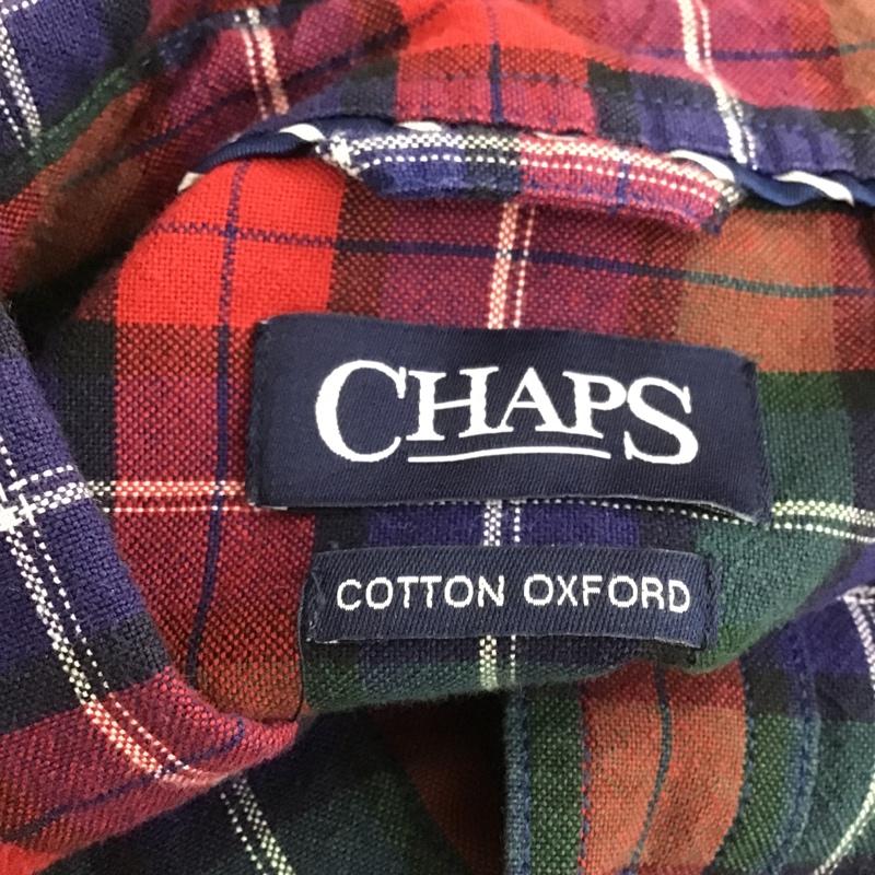 チャップス CHAPS シャツ、ブラウス 長袖 チェックシャツ XXL チェック マルチカラー / マルチカラー / メンズ USED 古着 中古 10104515