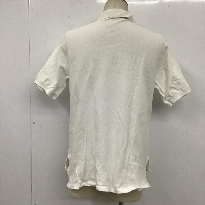 ポロバイラルフローレン Polo by RALPH LAUREN ポロシャツ 半袖 ポロベア L 無地 白 / ホワイト / メンズ USED 古着 中古 10104524