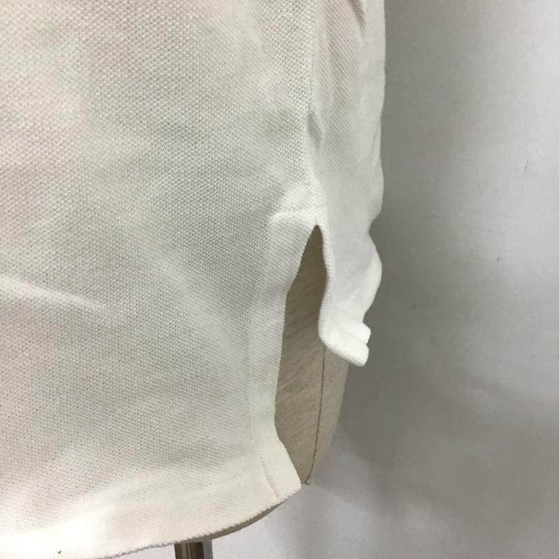 ポロバイラルフローレン Polo by RALPH LAUREN ポロシャツ 半袖 ポロベア L 無地 白 / ホワイト / メンズ USED 古着 中古 10104524