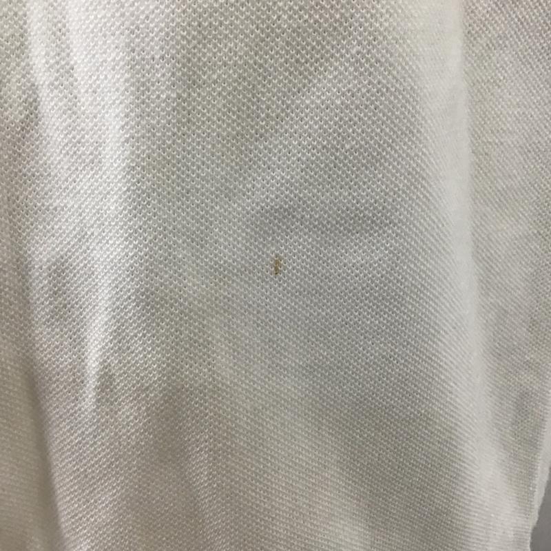 ポロバイラルフローレン Polo by RALPH LAUREN ポロシャツ 半袖 ポロベア L 無地 白 / ホワイト / メンズ USED 古着 中古 10104524