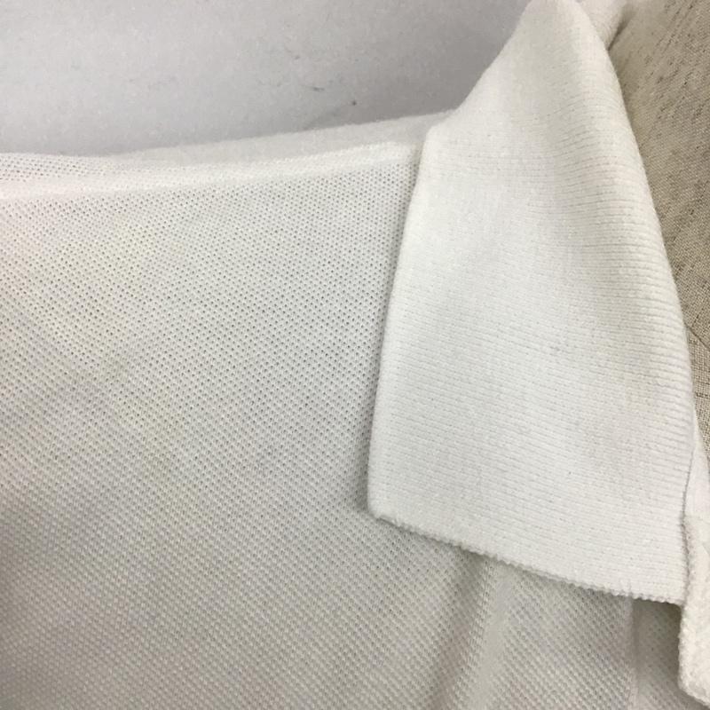 ポロバイラルフローレン Polo by RALPH LAUREN ポロシャツ 半袖 ポロベア L 無地 白 / ホワイト / メンズ USED 古着 中古 10104524