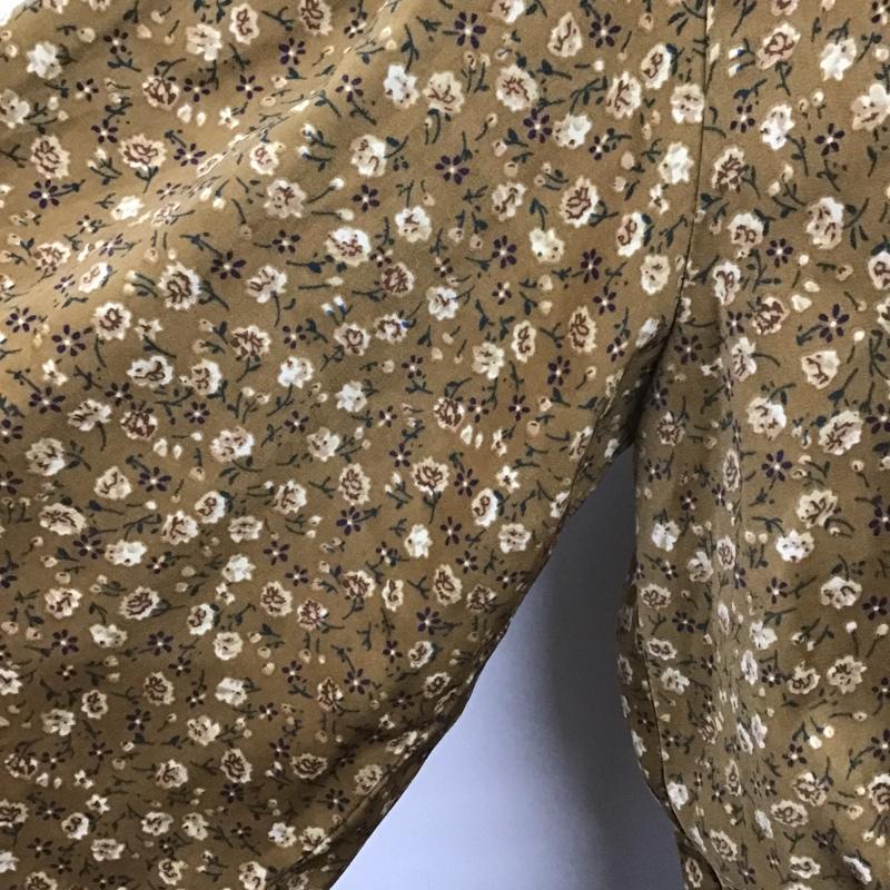 ダブルクローゼット w closet ワンピース ロングスカート 小花柄 FREE 花柄 マスタード / マスタード / レディース USED 古着 中古 10104540