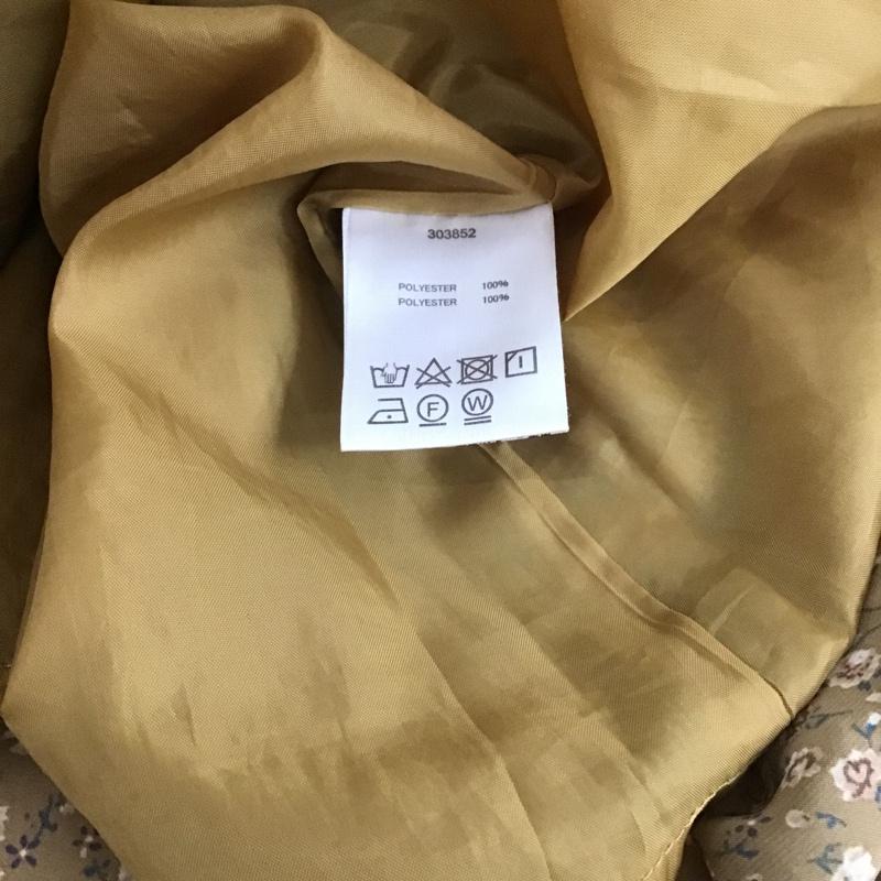 ダブルクローゼット w closet ワンピース ロングスカート 小花柄 FREE 花柄 マスタード / マスタード / レディース USED 古着 中古 10104540