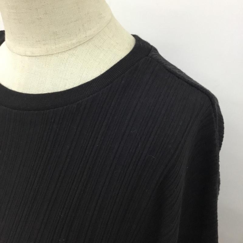 アングリッド Ungrid カットソー 長袖 112022751801 テレコリボンロングスリーブTee FREE 無地 黒 / ブラック /  レディース USED 古着 中古 10104552