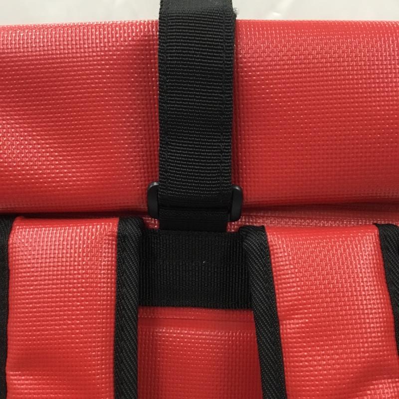 ナイキ NIKE リュックサック、デイパック リュックサック、デイバッグ H1 JPM ターポリン 00's ロゴ、文字 赤 / レッド / X 黒 / ブラック / メンズ USED 古着 中古 10104553
