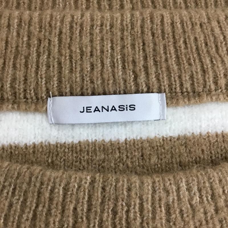 ジーナシス JEANASIS ニット、セーター 長袖 JS063060 ボーダー FREE ボーダー柄 マルチカラー / マルチカラー / レディース USED 古着 中古 10104554