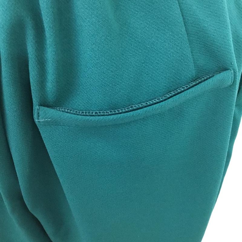 アズールバイマウジー AZUL BY MOUSSY パンツ スラックス 250FAT31-162G RELAX SIDE LINE PANTS M 無地 緑 / グリーン /  レディース USED 古着 中古 10104559