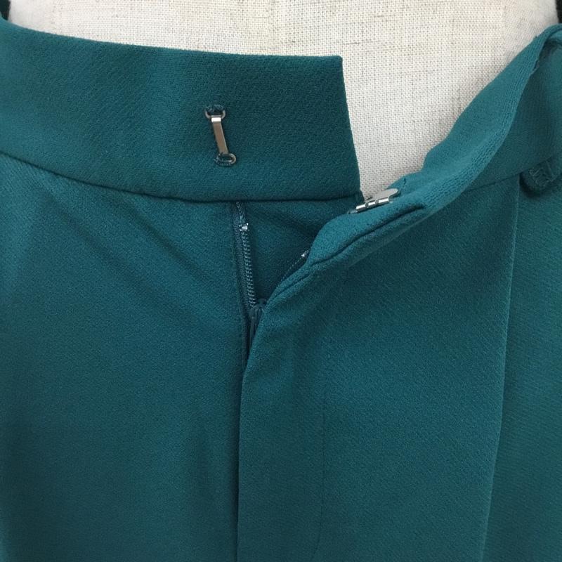 アズールバイマウジー AZUL BY MOUSSY パンツ スラックス 250FAT31-162G RELAX SIDE LINE PANTS M 無地 緑 / グリーン /  レディース USED 古着 中古 10104559