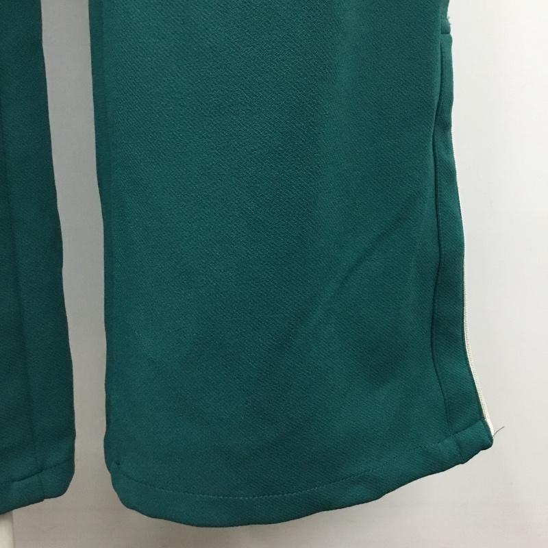 アズールバイマウジー AZUL BY MOUSSY パンツ スラックス 250FAT31-162G RELAX SIDE LINE PANTS M 無地 緑 / グリーン /  レディース USED 古着 中古 10104559