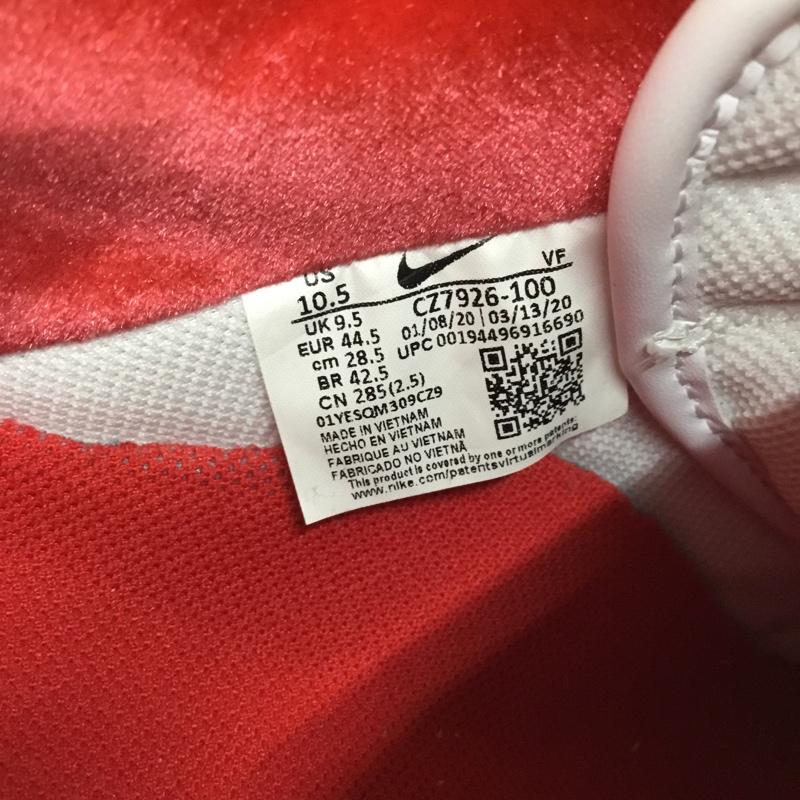 ナイキ NIKE スニーカー スニーカー CZ7926 100 AIR FORCE 1 LOW KITH 28.5cm 箱有 28.5cm ロゴ、文字 白 / ホワイト / X 赤 / レッド / メンズ USED 古着 中古 10104563