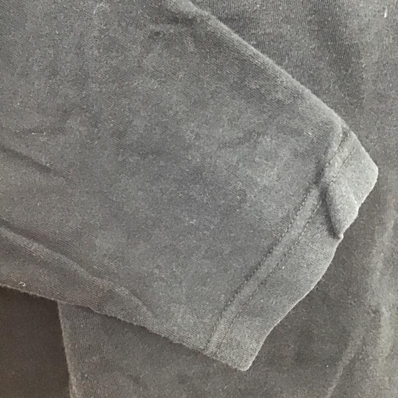 テッドマン TEDMAN Tシャツ 長袖 長袖カットソー クルーネックカットソー ロングスリーブカットソー プリントTシャツ 46 プリント 黒 / ブラック / メンズ USED 古着 中古 10104569