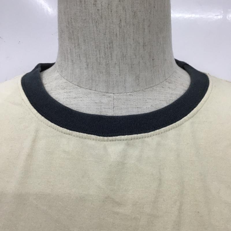 テッドマン TEDMAN Tシャツ 半袖 半袖カットソー プリントTシャツ クルーネックカットソー 46 プリント ベージュ / ベージュ / メンズ USED 古着 中古 10104570