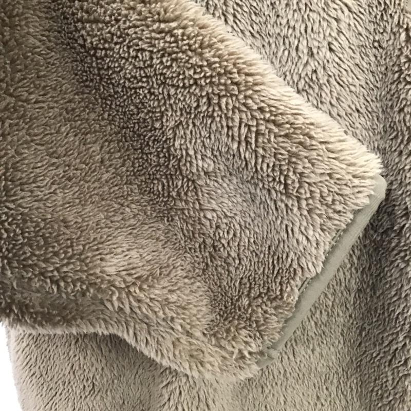 ユニクロ UNIQLO カットソー 長袖 341-423111 UNIQLO×EngineeredGarments スウェット 長袖カットソー フリース XL 無地 ベージュ / ベージュ / メンズ USED 古着 中古 10104589